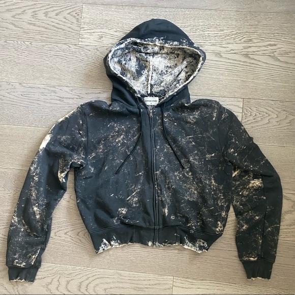 Cotton Citizen Sweaters - Distressed Acid Tie Dye Hoodie